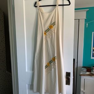 Vintage embroidered dress